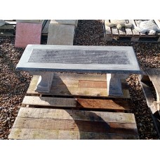 Straight Cut Stone Bench